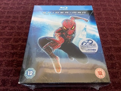 Spider man blu ray - 1-3, uk