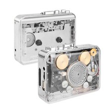 Registratore Portatile di Cassette con Guscio Trasparente, Cattura di Casse3670