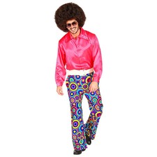 PANTALONE UOMO ANNI 70 BLU