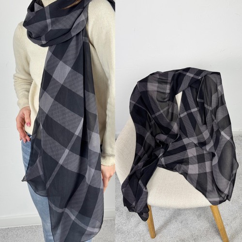Sciarpa stola chiffon seta