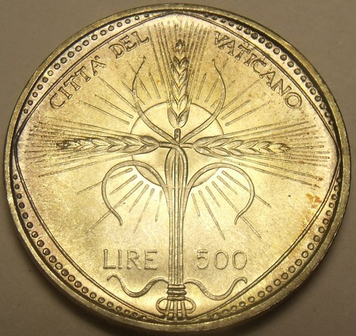 Vaticano 500 lire 1968 - lire,