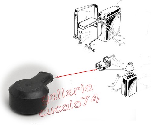 Cappuccio protezione presa - cappuccio,