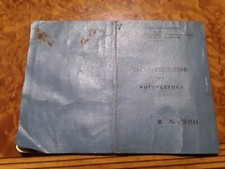 LIBRETTO CARTA CIRCOLAZIONE