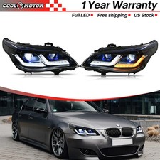 Pair LED Headlights For