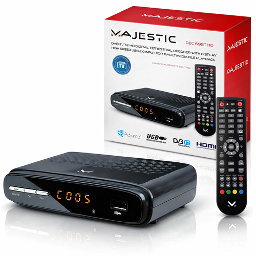 Majestic dec695t decoder - hd,