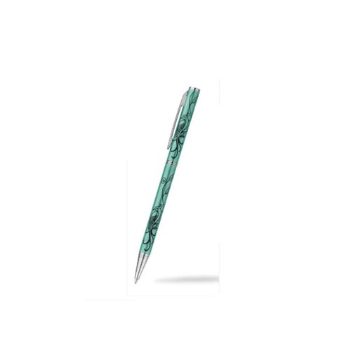 Ballpoint pen silver plated - ballpoint,