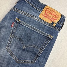 Jeans Levis uomo 34x34 blu 527