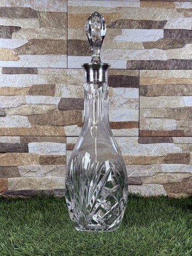 Decanter vetro taglio vintage - vetro,