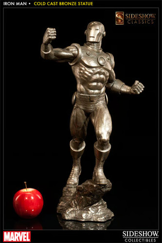 Iron man cold cast bronze - iron,
