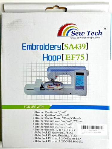 Cerchio ricamo sew tech - sew, 5"