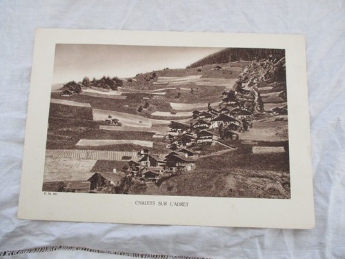 Ancienne planche cartonnee - planche,