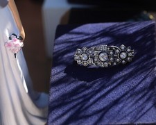 Piccola Spilla Argentato Arte