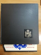 COLLEZIONE LIECHTENSTEIN 1961 AL 1980 CON FRANCOBOLLI SU ALBUM BOLAFFI **/*