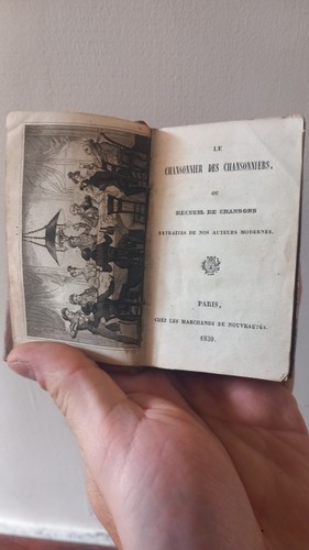 Chansonnier des chansonniers - chansonnier,