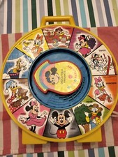 Vintage Mondo Walt Disney Ruota Parlante Mickey Mouse Mattel 1988 Topolino
