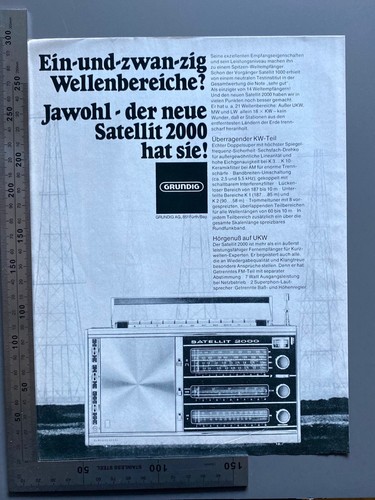 1973 grundig satellite 2000 - grundig,