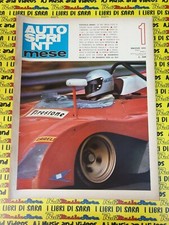 Rivista AUTO SPRINT mese n°1 anno I maggio-giugno 1972 GIACOMO AGOSTINI (AM2)