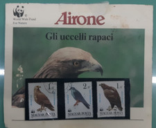 Francobolli Serie Gli Uccelli