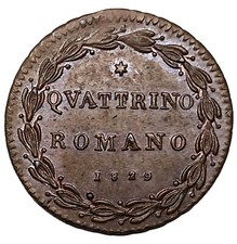 Roma (Pio VIII) - Quattrino