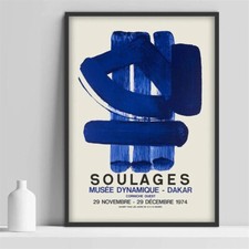 Poster e stampe geometria blu