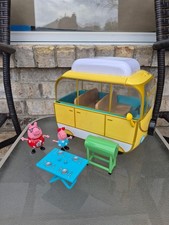 Peppa pig yellow camper - peppa, van