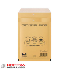 100 BUSTE POSTALI IMBOTTITE C, 15X21.5, 17X22.5, CARTA, PLURIBALL PER SPEDIZIONI