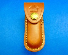 PUMA Borsa in pelle vintage per coltelli pieghevoli 094 Made in Germany ottime condizioni #1