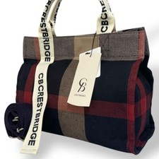 Borsa a tracolla Burberry Blue Label Crestbridge 2 vie borsa a mano rara aute...