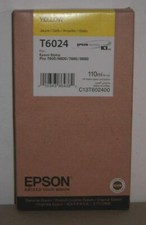 Epson T6024 inchiostro giallo giallo per Stylus Pro 7800 7880 9800 9880 2022 IMBALLO ORIGINALE A