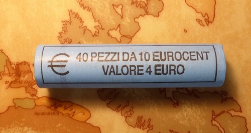 Rotolino pezzi di - pezzi, monete