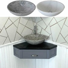 Mobile bagno grigio lavabo