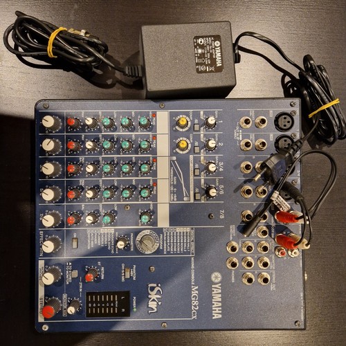 Yamaha mg82cx mixer with - mg82cx,