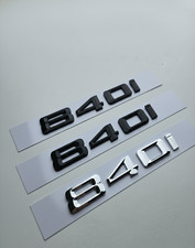 840i emblema nero