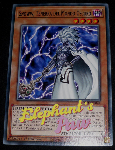 Yugioh snoww tenebra - snoww, del