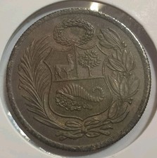Beautiful 1962 Peruvian 1 Sol