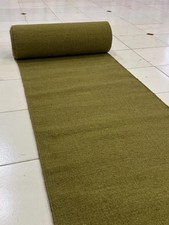 Tappeto runner lana verde