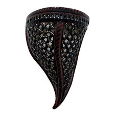 Applique da Parete Interna o Esterna in Terracotta Dipinta a Mano - Artigianato 