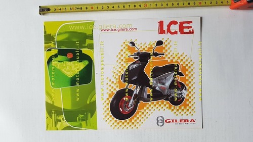 Gilera ice 2000 depliant - 50,