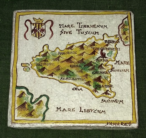 Mattonella maiolica cotto