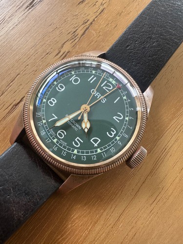 Montre oris big crown 80th - montre,