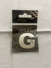 Pilot 3D LETTERE Cromate h. 30 mm – Adesivi a Specchio con forte tenuta