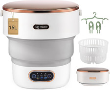 Mini Lavatrice, 15 L, 2 in 1