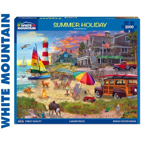 Vacanze estive 1000 puzzle - vacanze,