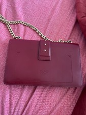 Borsa pinko bordeaux usata grande dimensioni 27x16 circa