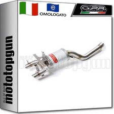 scarico omologato alluminio gpr ghost per suzuki gsr 600 2009 09 2010 10 2011 11