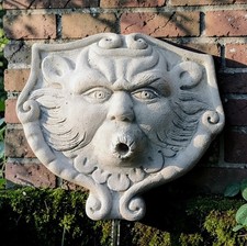 Mascherone terracotta fontana - terracotta,