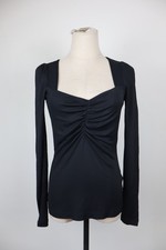 ROCCOBAROCCO MAGLIA DONNA TG. 42 WOMAN CASUAL VINTAGE T-SHIRT MANICA LUNGA