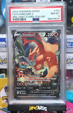 Pokemon Charizard V PSA 8 Near