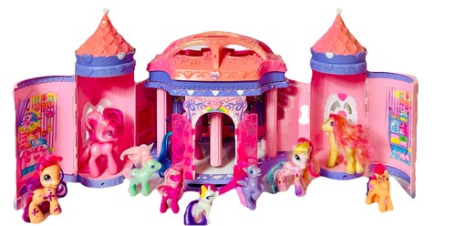 Set castello arcobaleno - set,