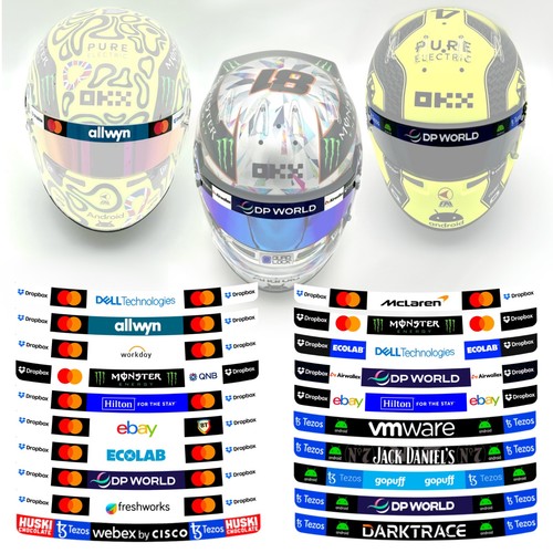 Adesivo striscia visiera - , mini